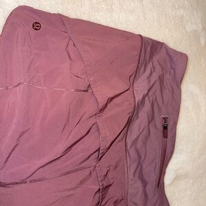 COPY - Lululemon Purple Run Speed Up Shorts!